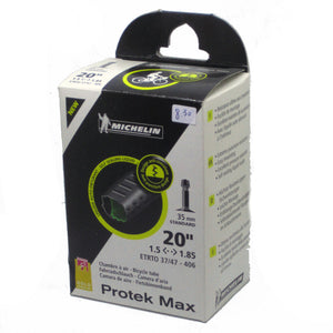 Cámara Michelin Protek Max 20x1,5/1,85 (37/47 - 406) válvula Schrader 35 mm