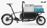Muli Box: Cargobike compacta para uso profesional