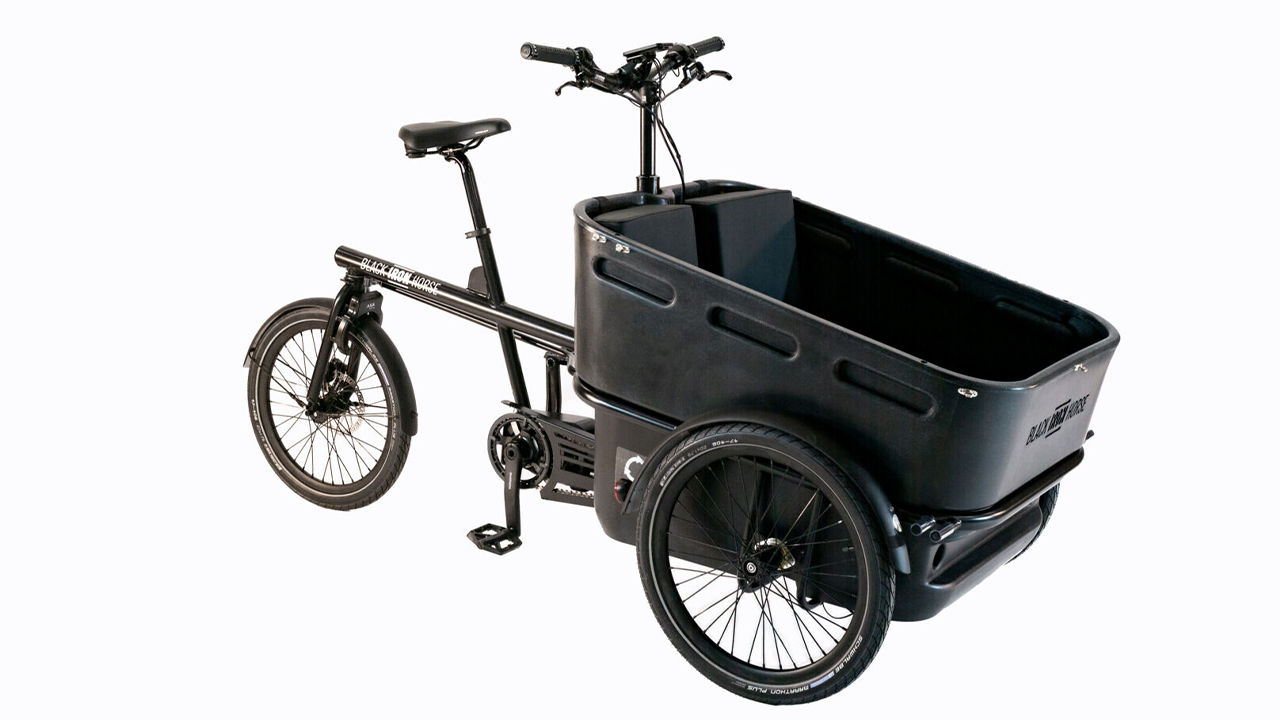 Black Iron Horse Pony Family triciclo de carga – 3ike