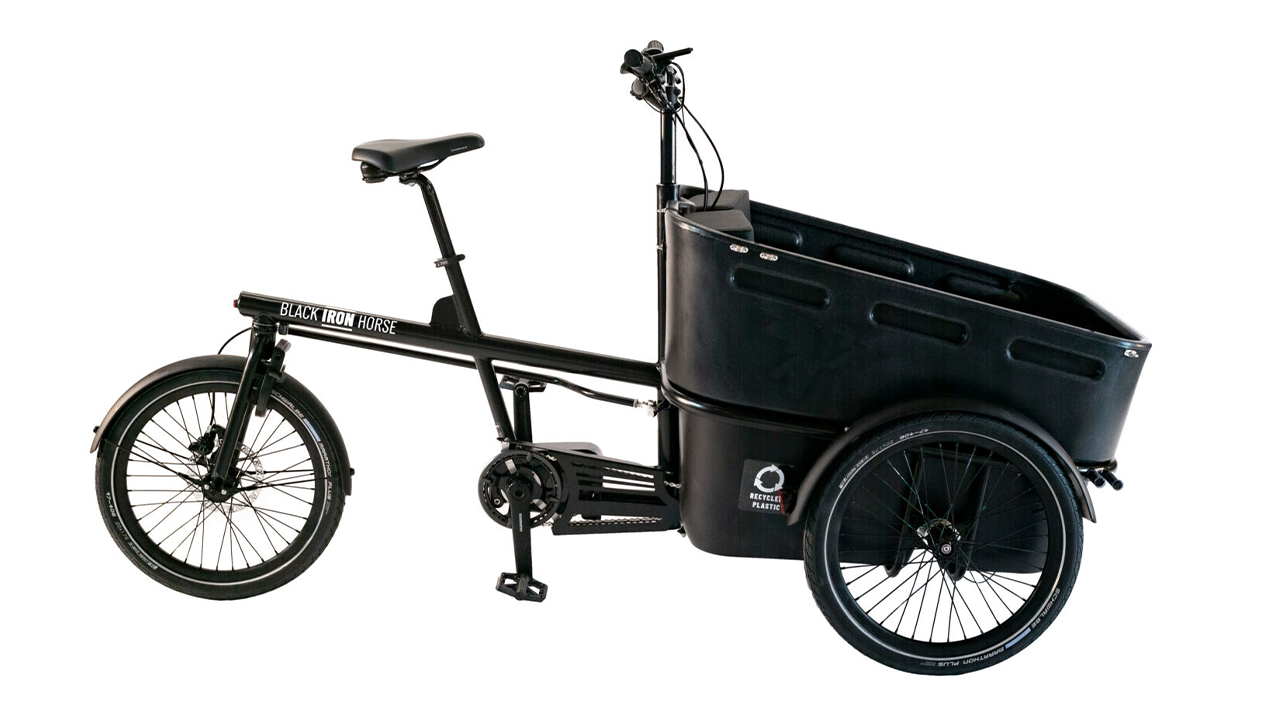 Black Iron Horse Pony Family cargo tricycle 3ike
