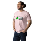 Camiseta logotipo 3ike (algodón orgánico, unisex)