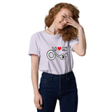 Camiseta 'I love my recumbent' (algodón orgánico, unisex)