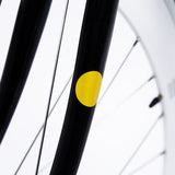 Kit pegatinas refletantes para bicicleta Bookman amarillo