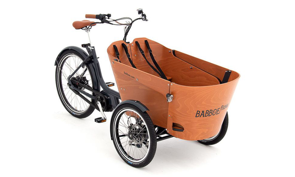Used babboe shop cargo bike
