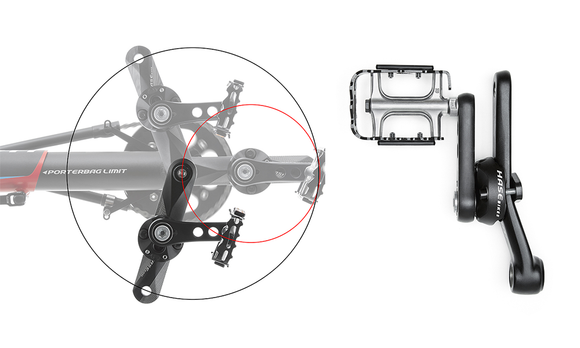 ergotec pedalen Ergotec EP-2 ergonomic pedals – 3ike