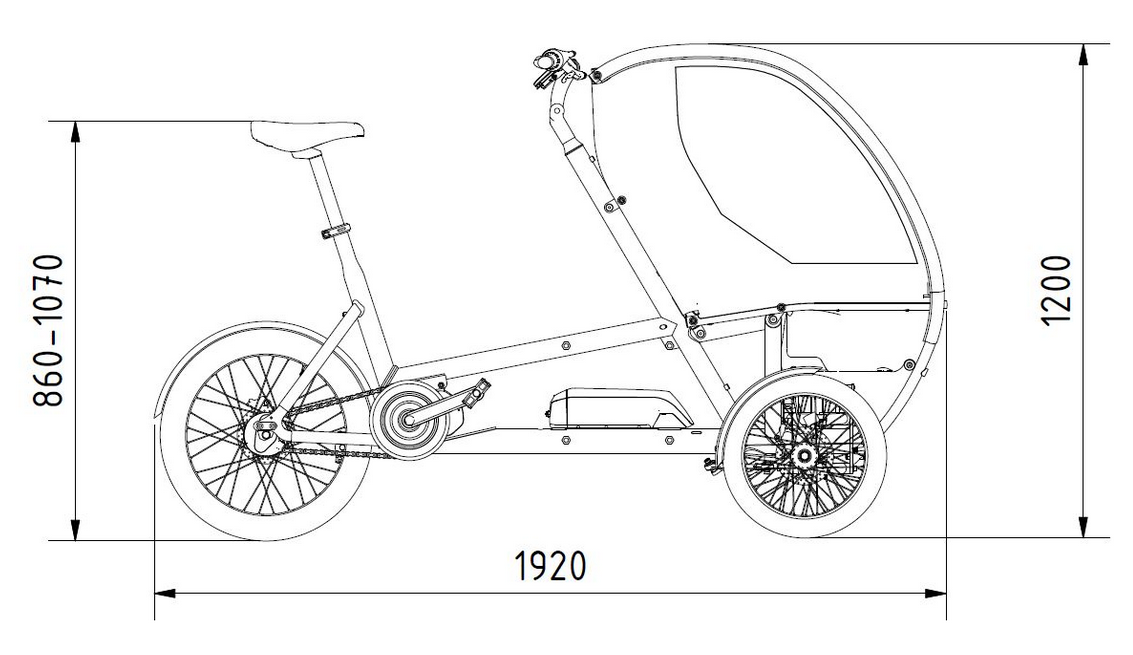 Chike cargo bike sales