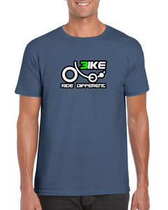 Camiseta '3ike - Ride Different' con logo